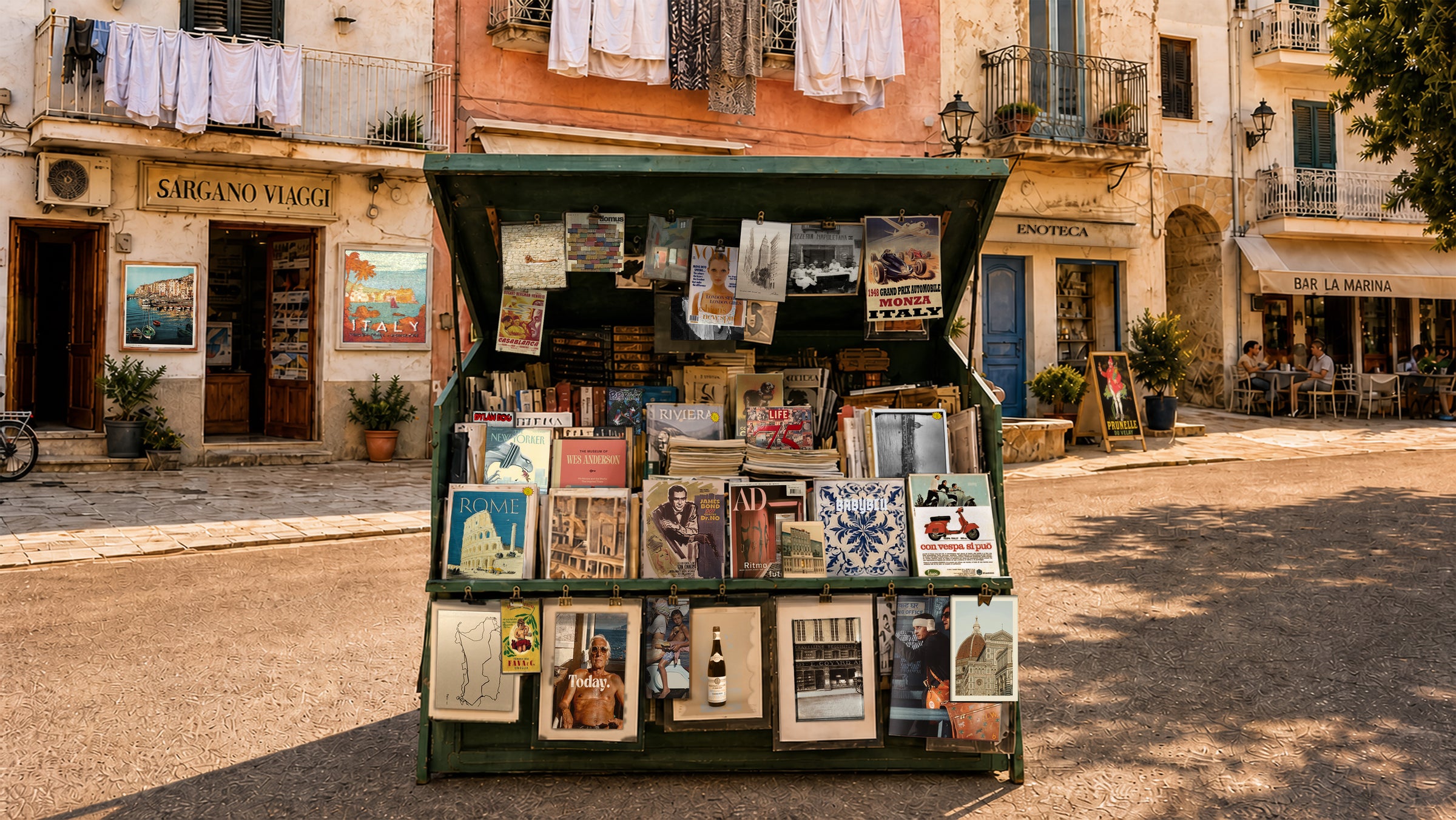Book on table